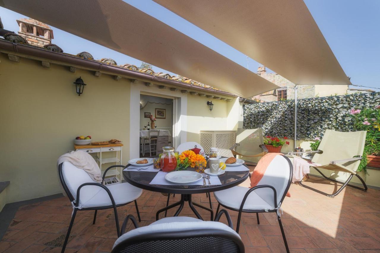Terrazza Silena, Centro Storico Con Vista Cortona! Apartment Ngoại thất bức ảnh